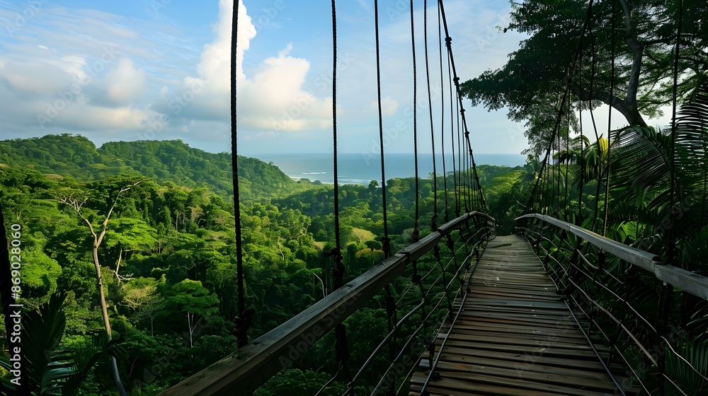 Obraz premium Landscape of a tropical island