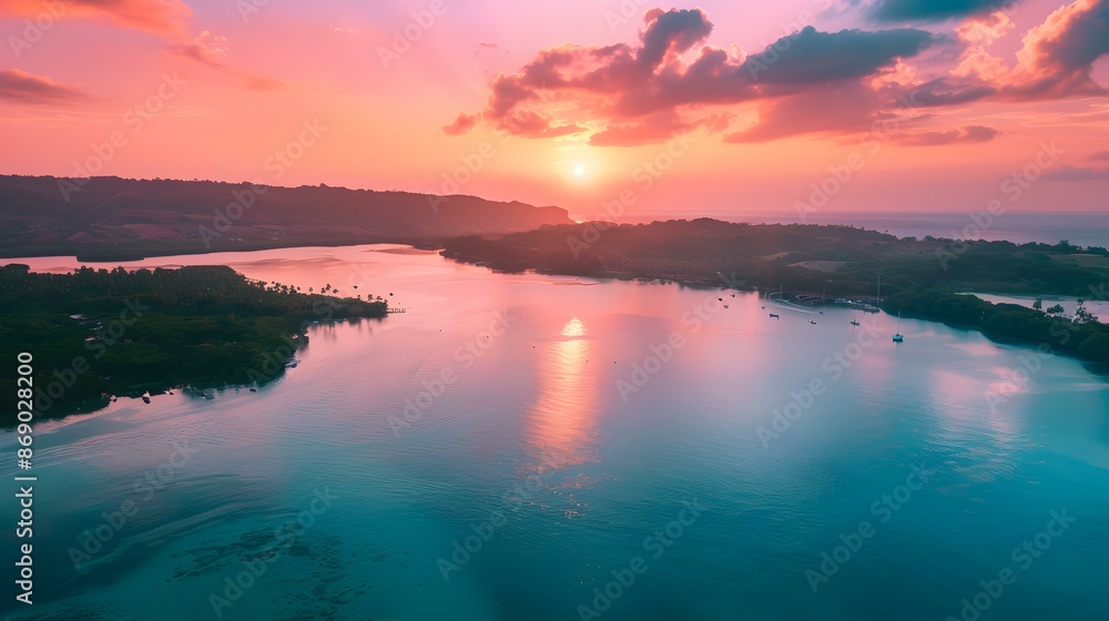 Naklejka premium Tropical bay img