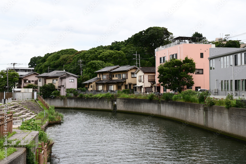 Obraz premium 都川 千葉県千葉市