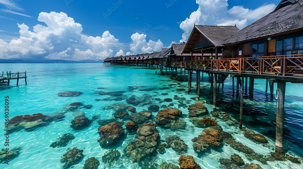 Obraz premium Five-star resort