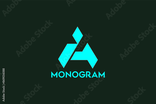 Best monogram,  Creative Latter, Business, Company logo design	