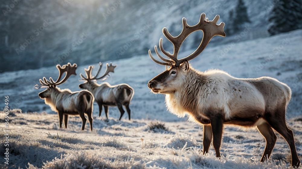 Obraz premium deer in the wild