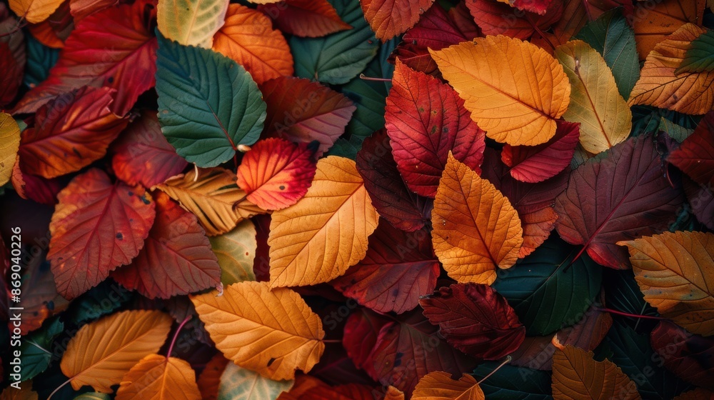 A close-up of colorful autumn leaves showcasing a blend of red, orange, yellow, and green hues. A close-up of colorful autumn leaves showcasing a blend of red, orange, yellow, and green hues.