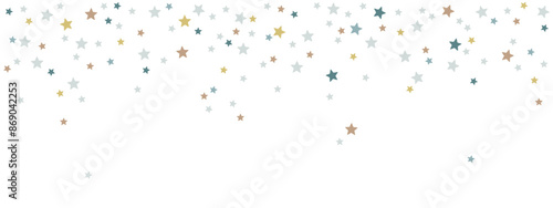 Konfetti Stern Hintergrund