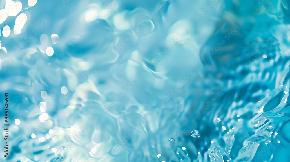 Closeup blur abstract of surface blue water Abstract of surface blue water reflected with sunlight for backgroundTop view of blue water Water splashed abstract background : Generative AI Closeup blur abstract of surface blue water Abstract of surface blue water reflected with sunlight for backgroundTop view of blue water Water splashed abstract background : Generative AI