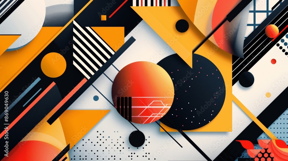 Creatively designed abstract background with geometric patterns and vibrant colors; perfect for modern projects. Creatively designed abstract background with geometric patterns and vibrant colors; perfect for modern projects.