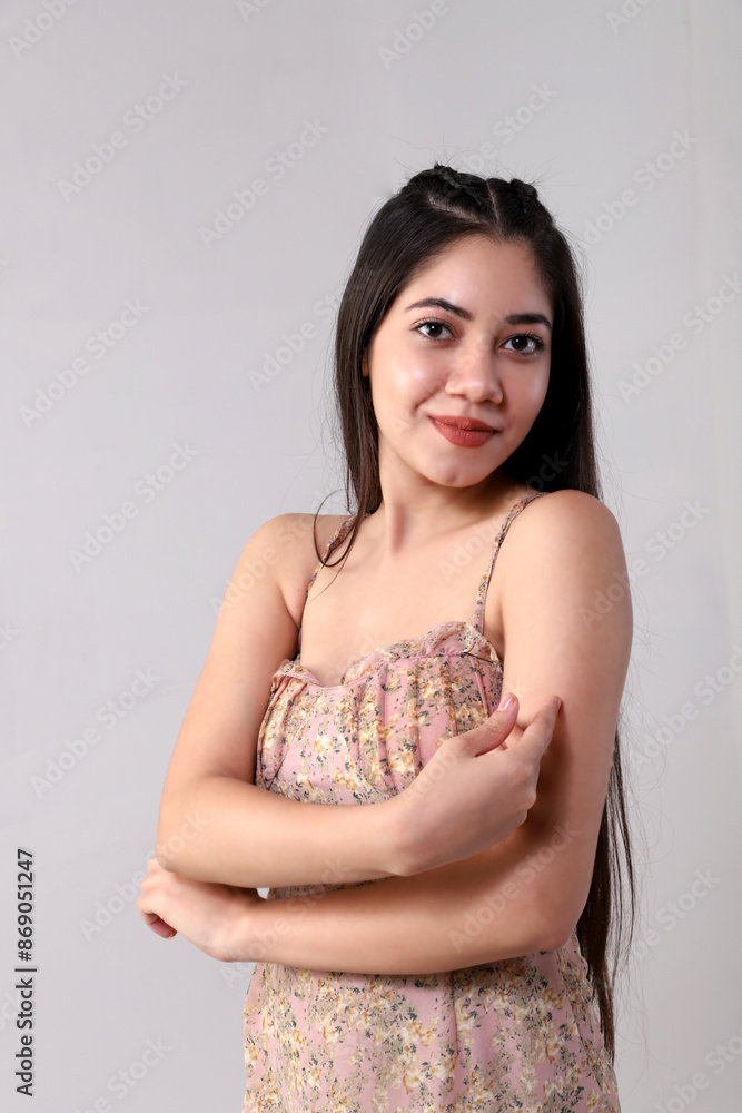 Most Pretty Woman In Western Outfit Glancing Towards The Camera Most Pretty Woman In Western Outfit Glancing Towards The Camera