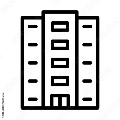 Condo Line Icon Design