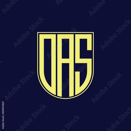 das letter logo design