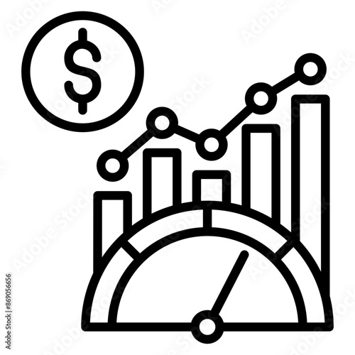 Economic Indicators Icon