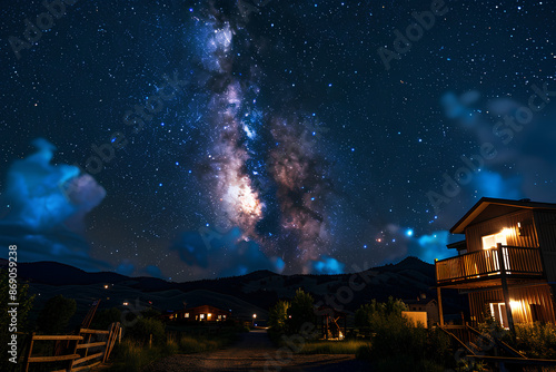 Wallpaper Mural A cosmic confluence of energy, where the boundaries between realities blur and anything is possible. Torontodigital.ca