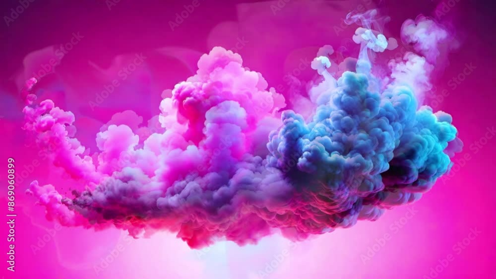 幻想的な煙の動画素材 幻想的な煙の動画素材
