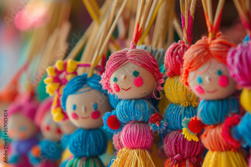 dolls with makeup in market
