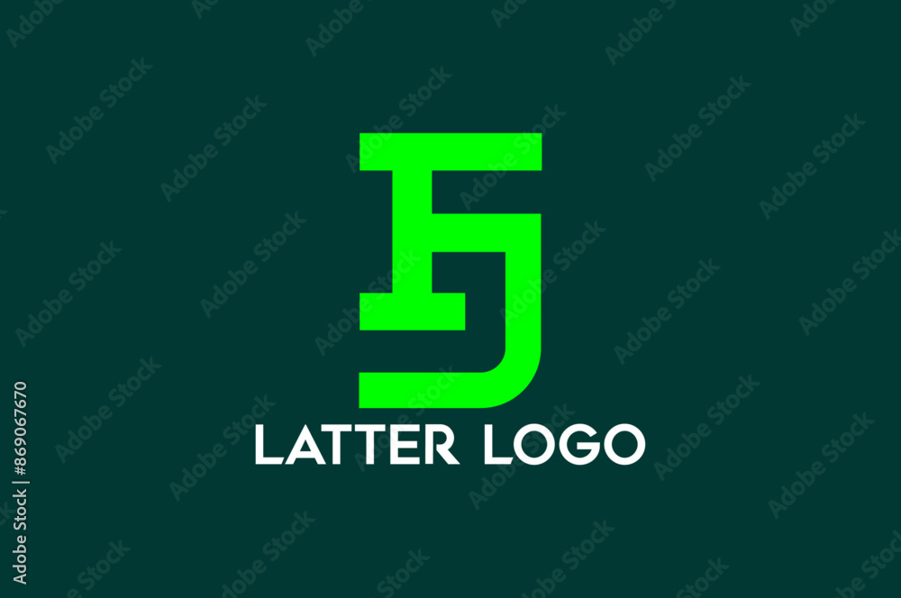 Obraz premium Creative , luxury, monogram, Latter logo design