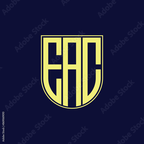 eac letter logo design
