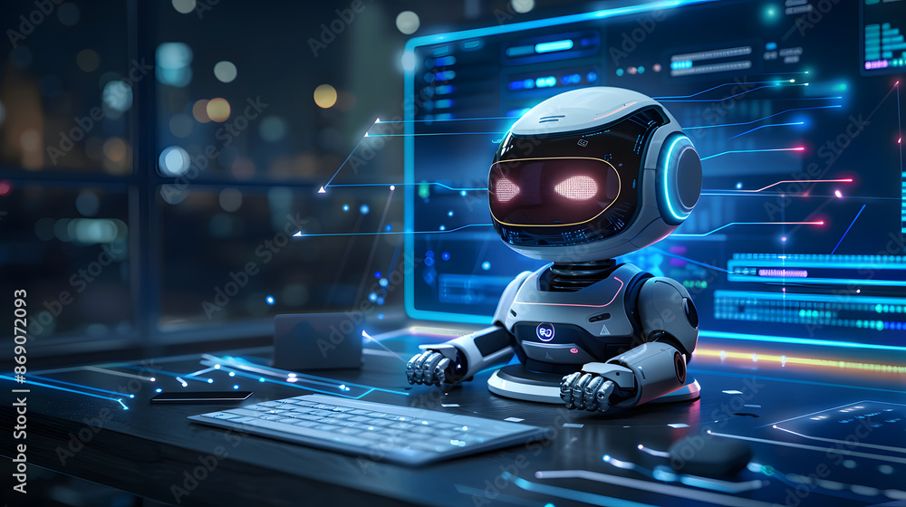 Chatbot, Chat with AI, Artificial Intelligence, Businessman using technology smart robot for business by enter command prompt, AI, artificial intelligence, Innovation futuristic techno Chatbot, Chat with AI, Artificial Intelligence, Businessman using technology smart robot for business by enter command prompt, AI, artificial intelligence, Innovation futuristic techno