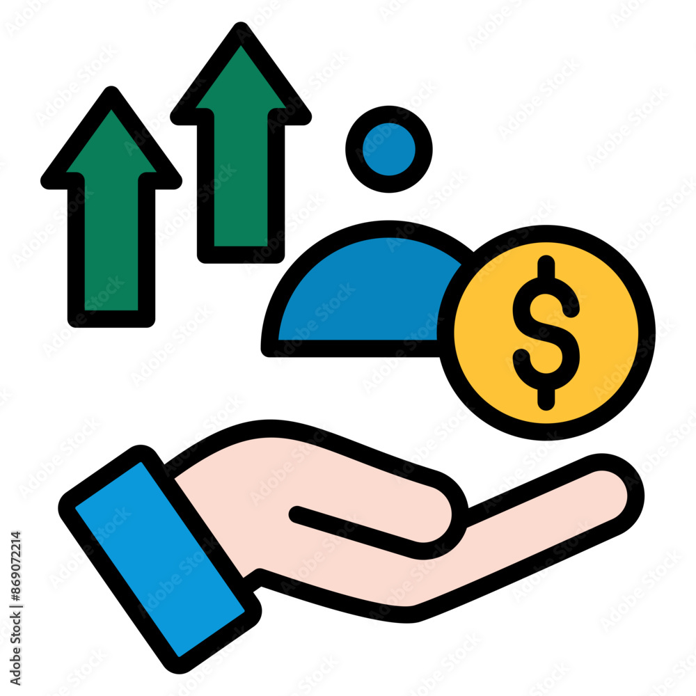 Consumer Spending Icon Consumer Spending Icon