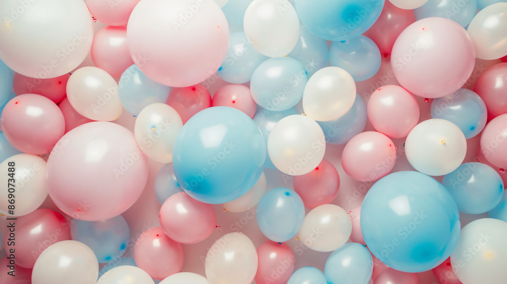 3d Realistic pastel Balloons Backgrounds ,elegant style, soft light blue and pink colors, high resolution
3d Realistic pastel Balloons Backgrounds ,elegant style, soft light blue and pink colors, high resolution