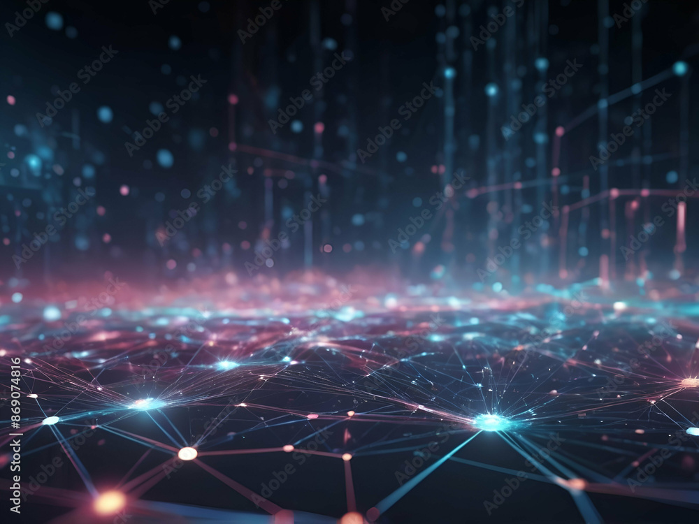 abstract line and grid defocus digital technology background,represent big data and digital communication technology concept abstract line and grid defocus digital technology background,represent big data and digital communication technology concept