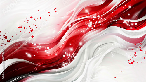 red white abstract modern background