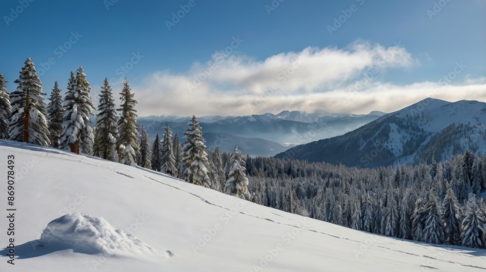snow covered mountains snow covered mountains