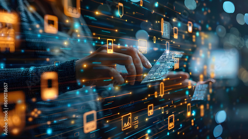 Document Management Version Control, the importance of version control in document management with an image depicting the tracking of document revisions, rollback capabilities