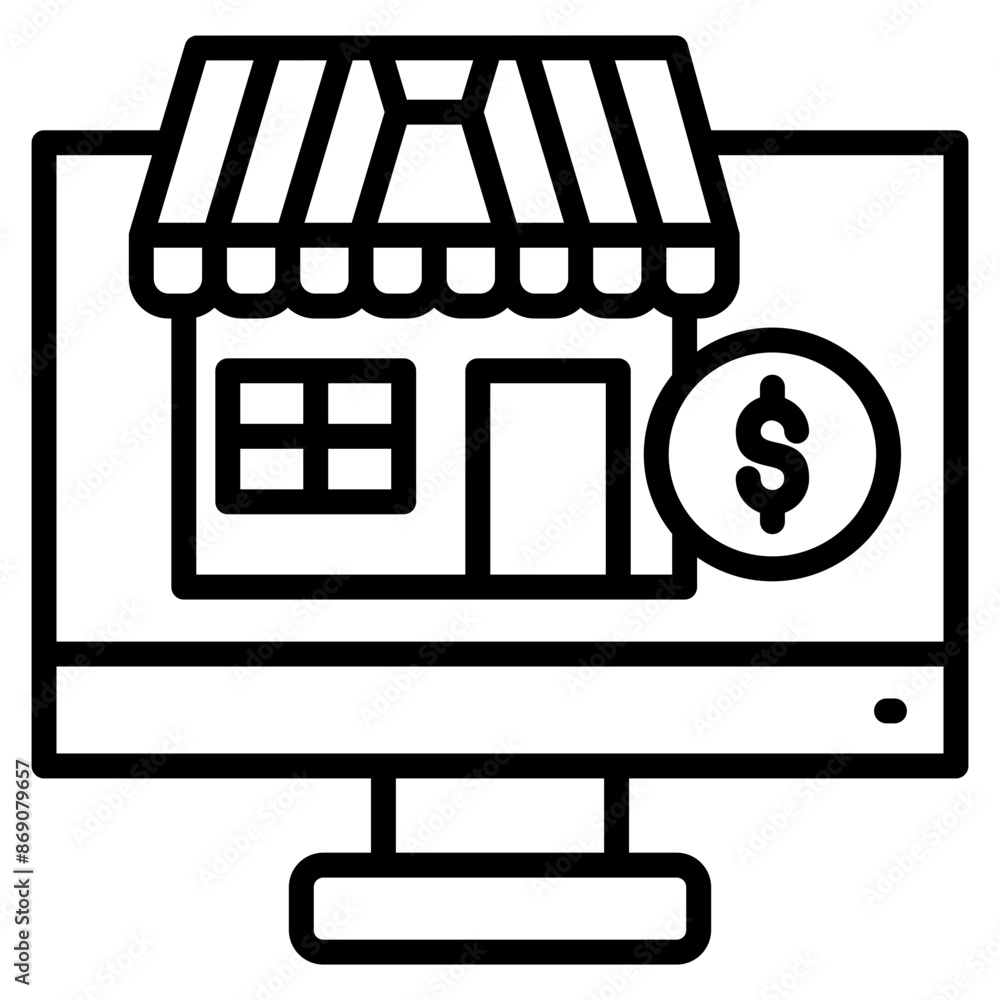 E-Commerce Icon E-Commerce Icon