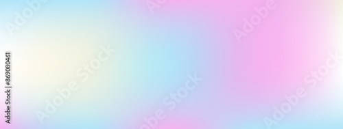 Minimalistic blurred abstraction background. Blue  pink and white blur. Graphic Foil. For Poster  Music Festival  Club. Vector Mesh filling.