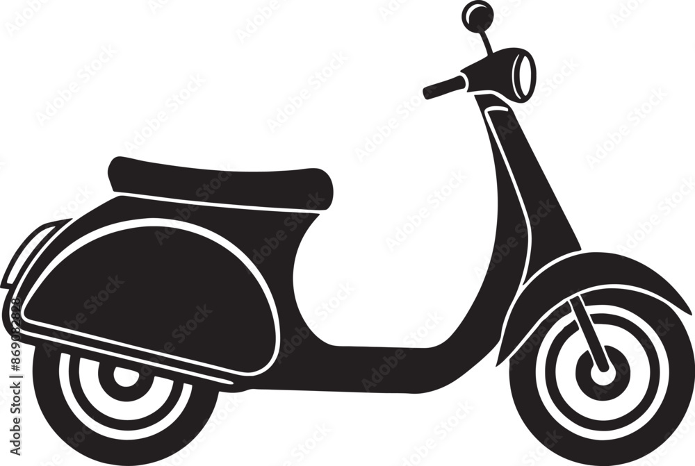 scooter illustration scooter illustration