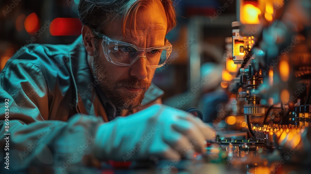 A Male engineer is working hard and solving his engineering work. A Male engineer is working hard and solving his engineering work.