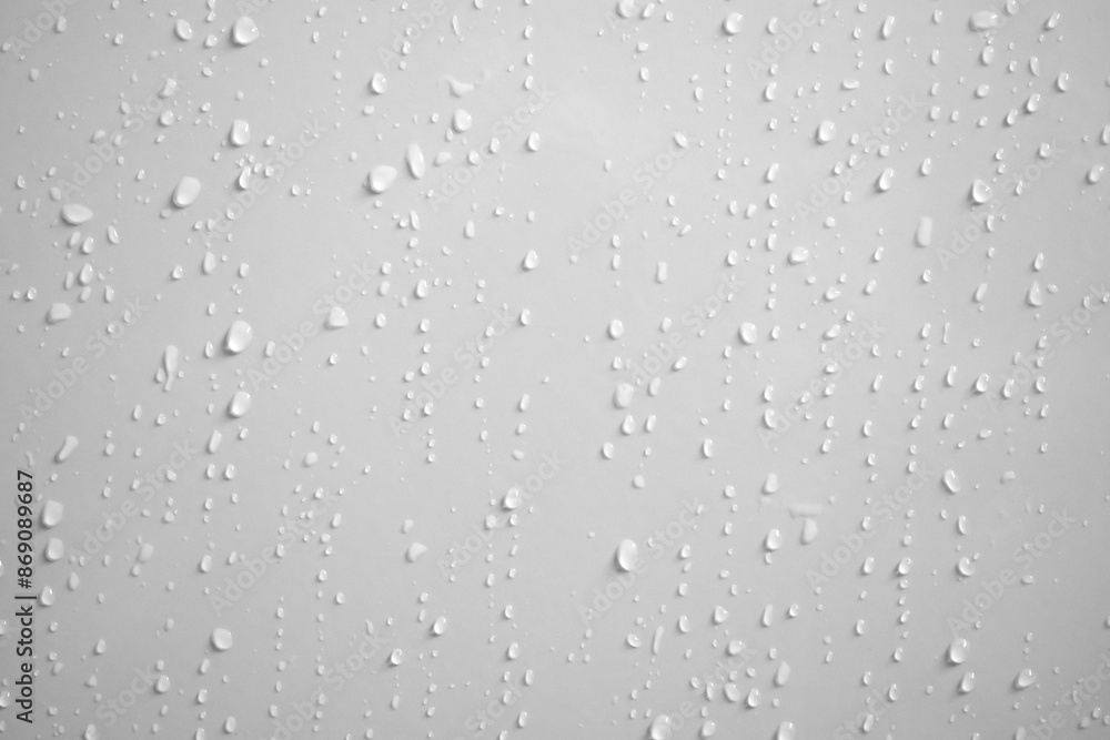 Water drops on white wall background texture Water drops on white wall background texture