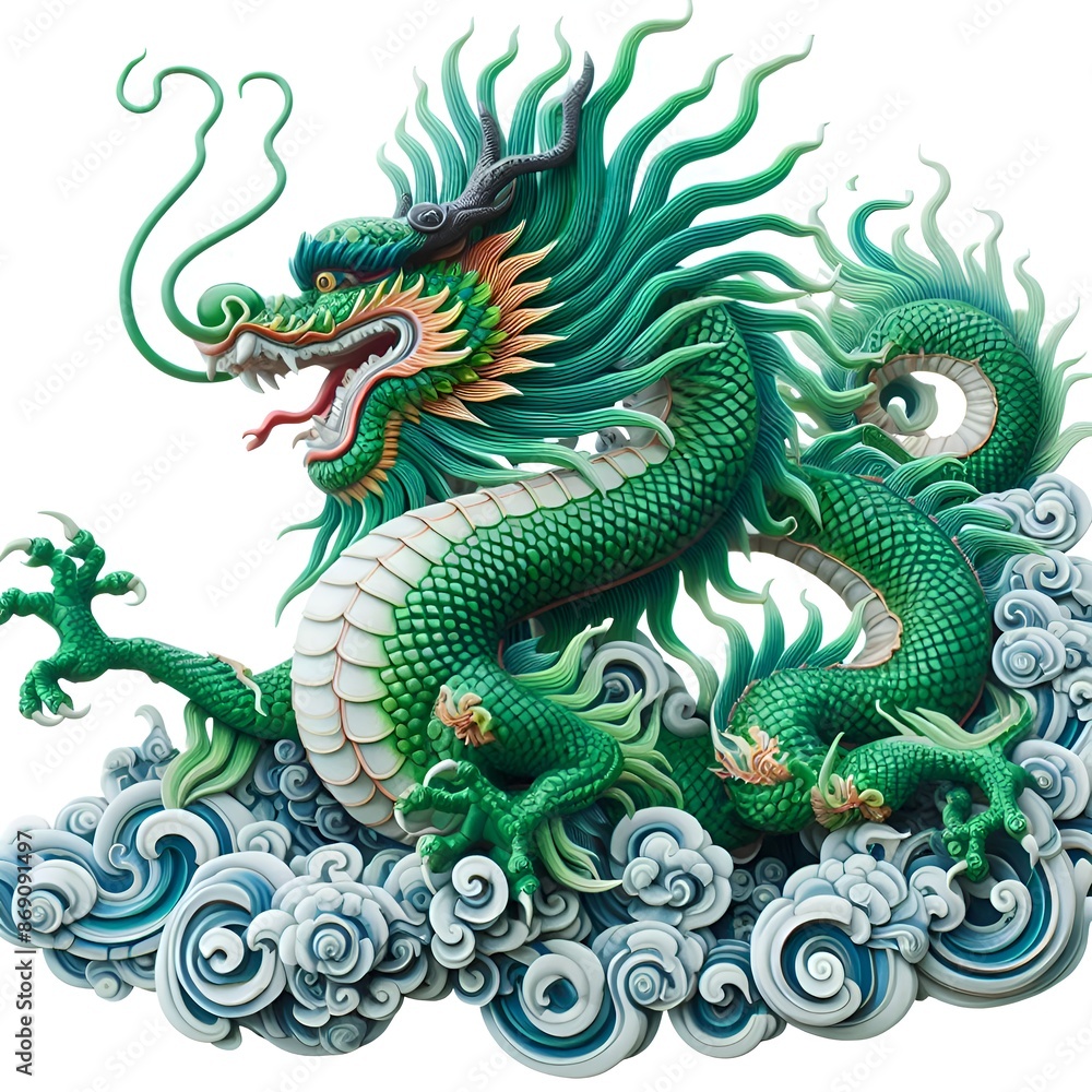 The traditional Green dragon The traditional Green dragon