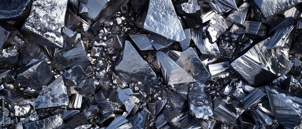 Panoramic close-up, high detail scan of hematite material, Generative AI Panoramic close-up, high detail scan of hematite material, Generative AI