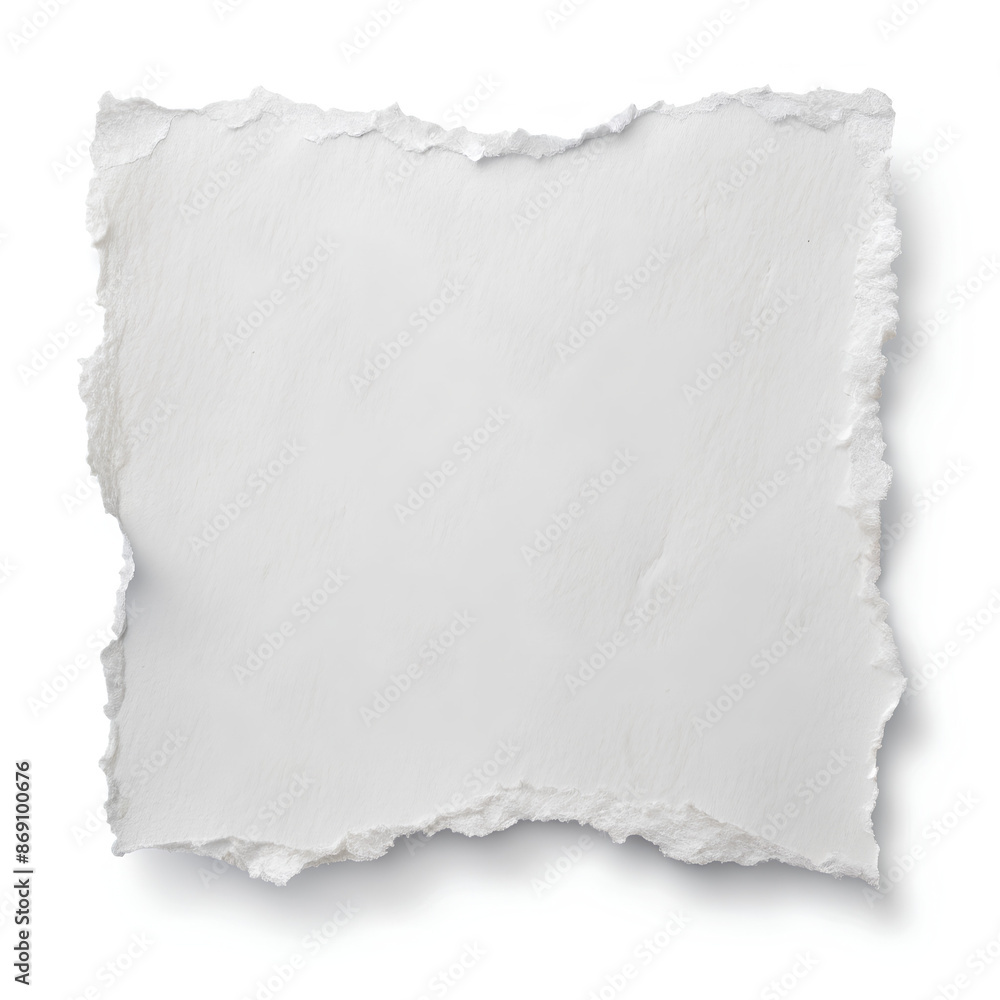 Ripped torn paper edges isolated on white background, Clipping path Ripped torn paper edges isolated on white background, Clipping path