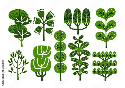 fantasy plants #1 空想の植物たち #1
