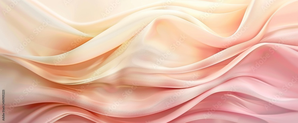 Fototapeta premium Soft Beige To Gentle Rose Gradient , Wallpapers HD, Background
