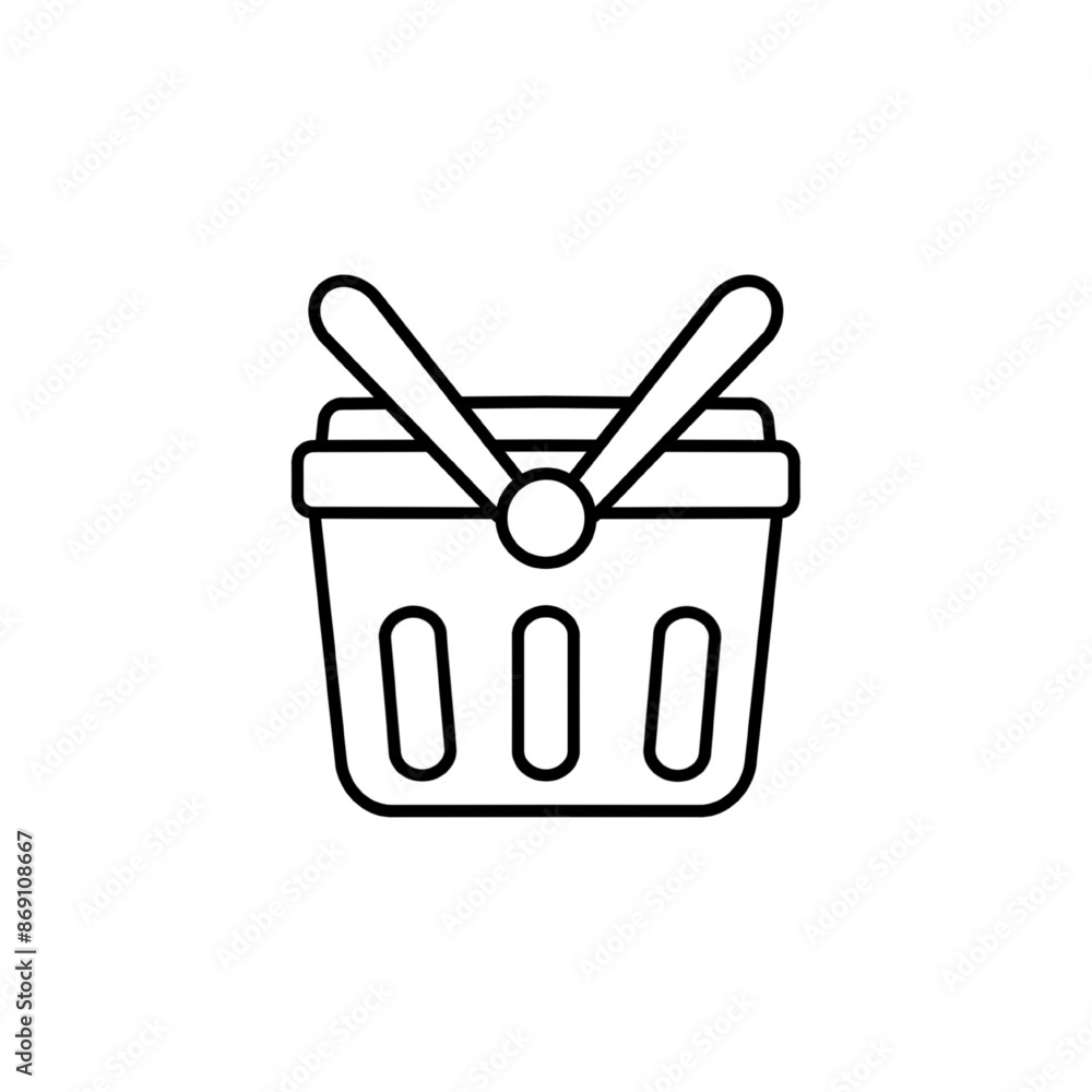Basket flat vector icon. Buy flat vector icon. Market flat vector icon Basket flat vector icon. Buy flat vector icon. Market flat vector icon