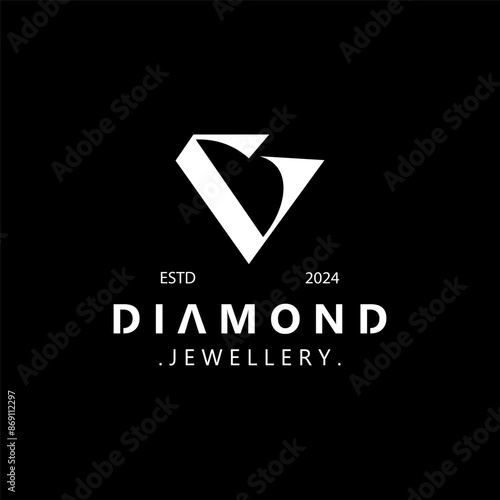 Free Download Diamond jewelry Logo, jewelry shop business identity, emblem, creative design - GFXLoad