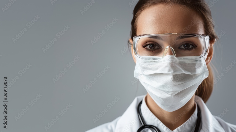 The doctor with mask