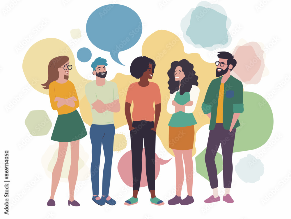 Fototapeta premium Unconscious Bias Training: Recognizing Limitations and Fostering Open Dialogue for a Bias-Free Culture