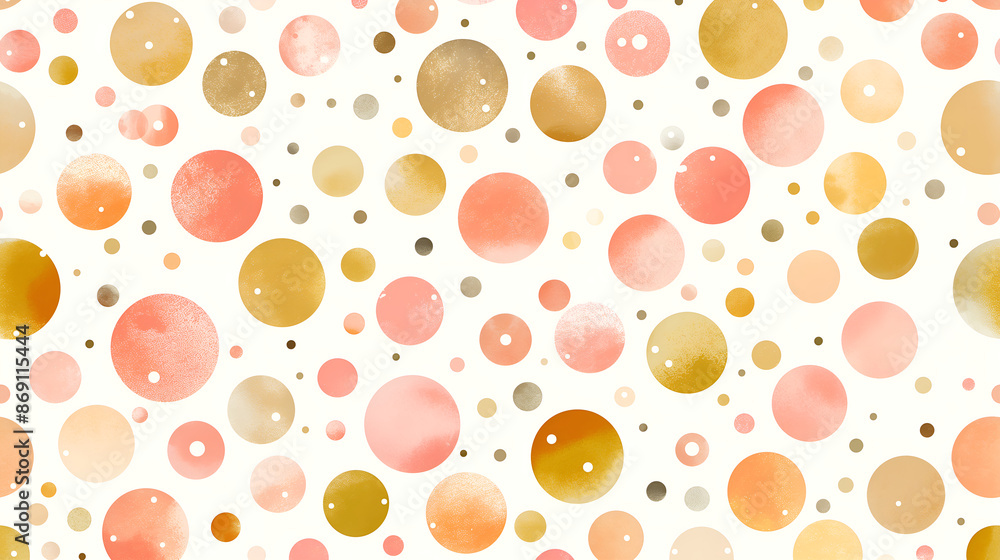 Endless Harmony: Continuous Pattern in Ink Wash Style Endless Harmony: Continuous Pattern in Ink Wash Style