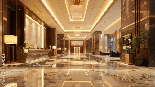 Hotel Interior Design Project image with beautiful background © Manzoor