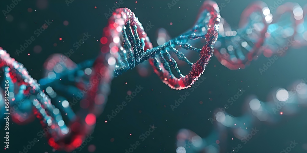 Analyzing DNA Molecules in a Virtual Medical Science Interface An Abstract Study. Concept DNA Analysis, Virtual Interface, Medical Science, Abstract Study, Molecules Analyzing DNA Molecules in a Virtual Medical Science Interface An Abstract Study. Concept DNA Analysis, Virtual Interface, Medical Science, Abstract Study, Molecules