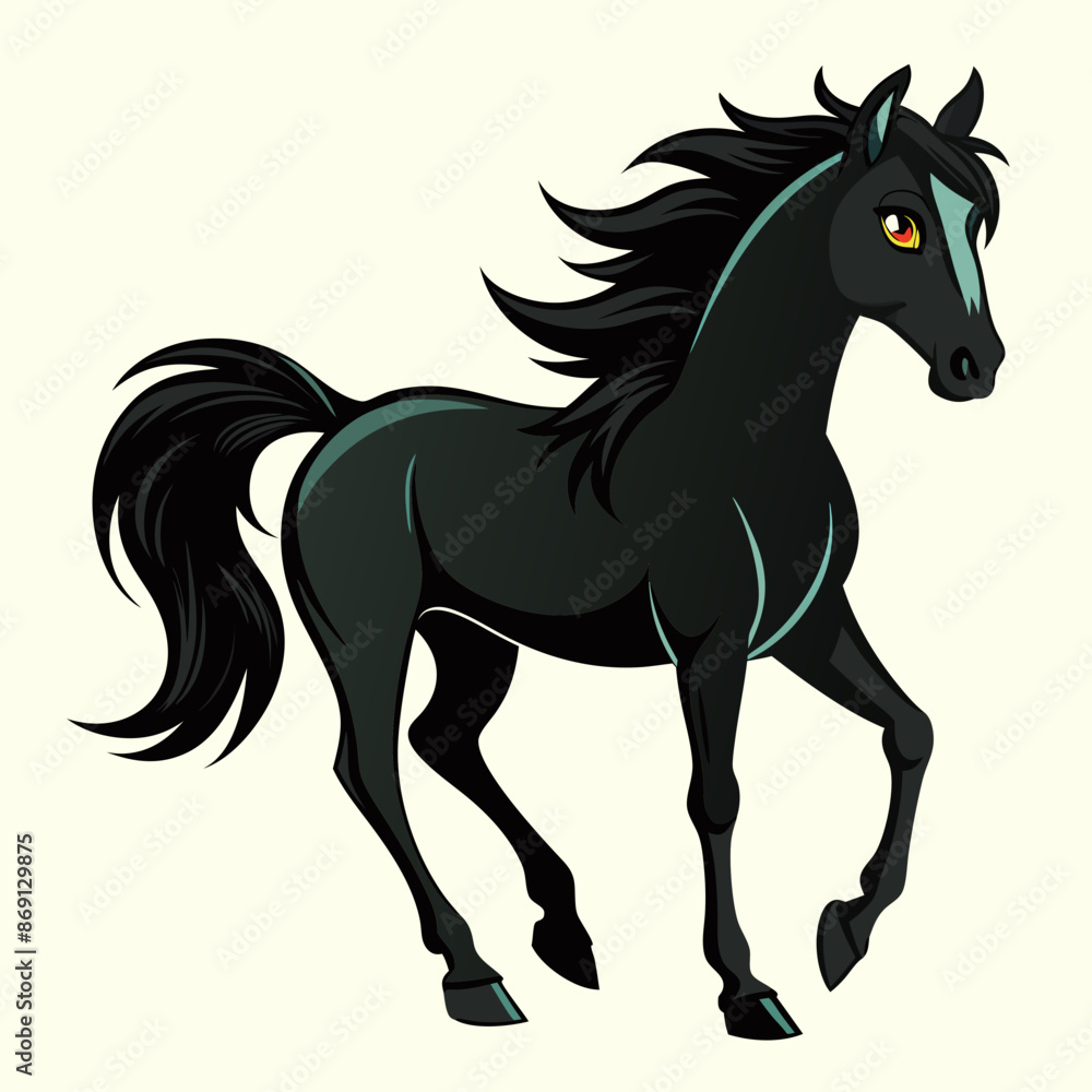 Obraz premium horse vector