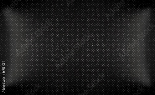 Black smooth cloth texture. Dark fabric empty background.
