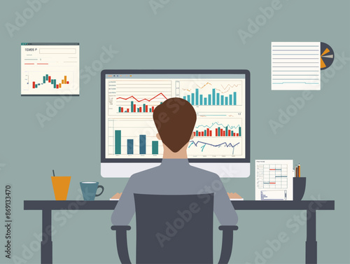 Focused Investor: A Determined Analyst Navigating the Financial Landscape through Data Exploration