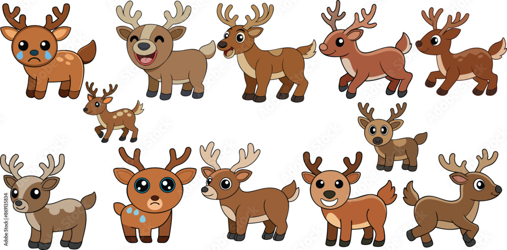 Caribou design ,animal vector design Caribou design ,animal vector design