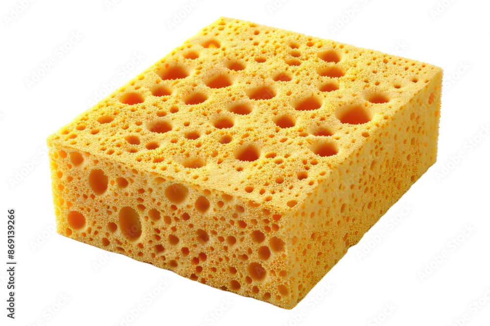 Sponge for washing dishes isolated on transparent background Sponge for washing dishes isolated on transparent background