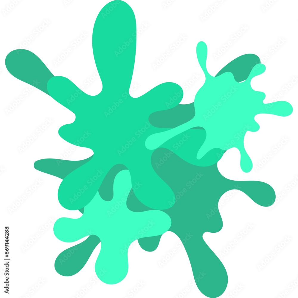 Multicolor Ink Splash Multicolor Ink Splash