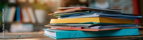 Stack of Blank Report Cards...